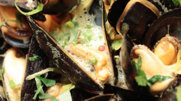 mussels in curry recipe image