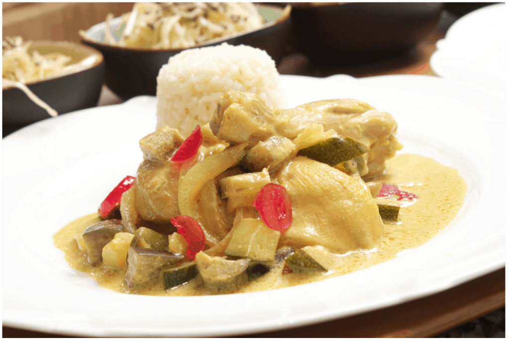 simple and fast to prepare chicken curry