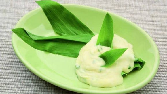 mashed potatoes with wild garlic recipe picture