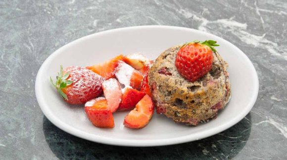 strawberry muffin as a great dessert