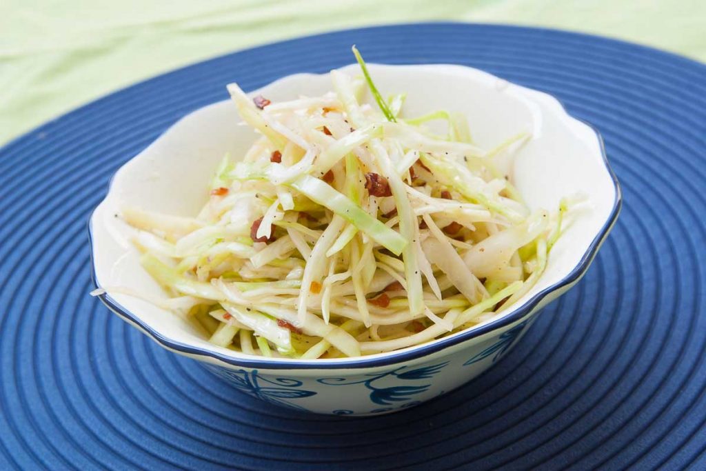 Bavarian Cabbage Salad - Coleslaw, Recipe with Video and Tips from the Bavarian Chef