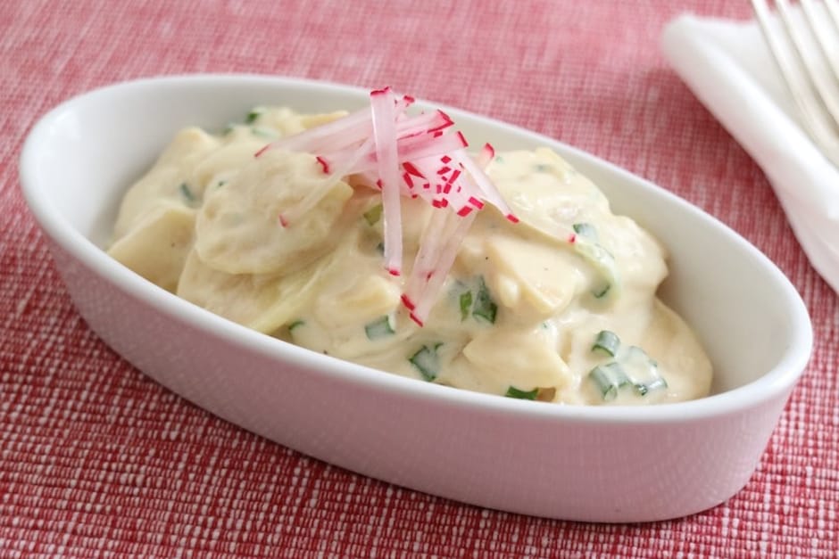 Potato salad with mustard recipe photo