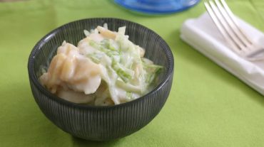 photo of potato salad with yogurt