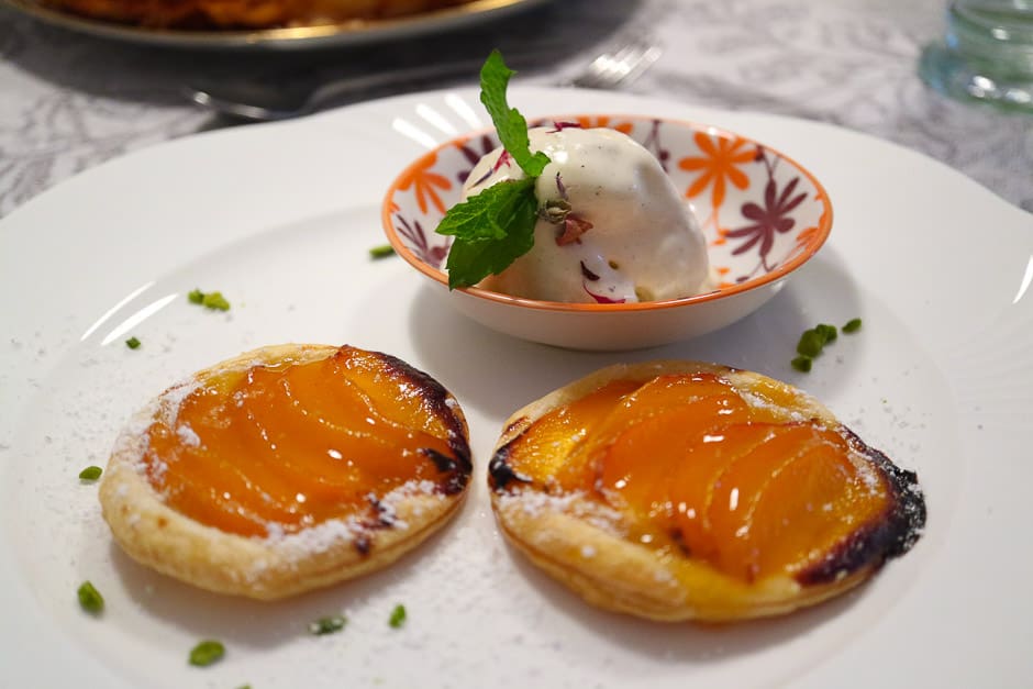 recipe picture of apricot tarte