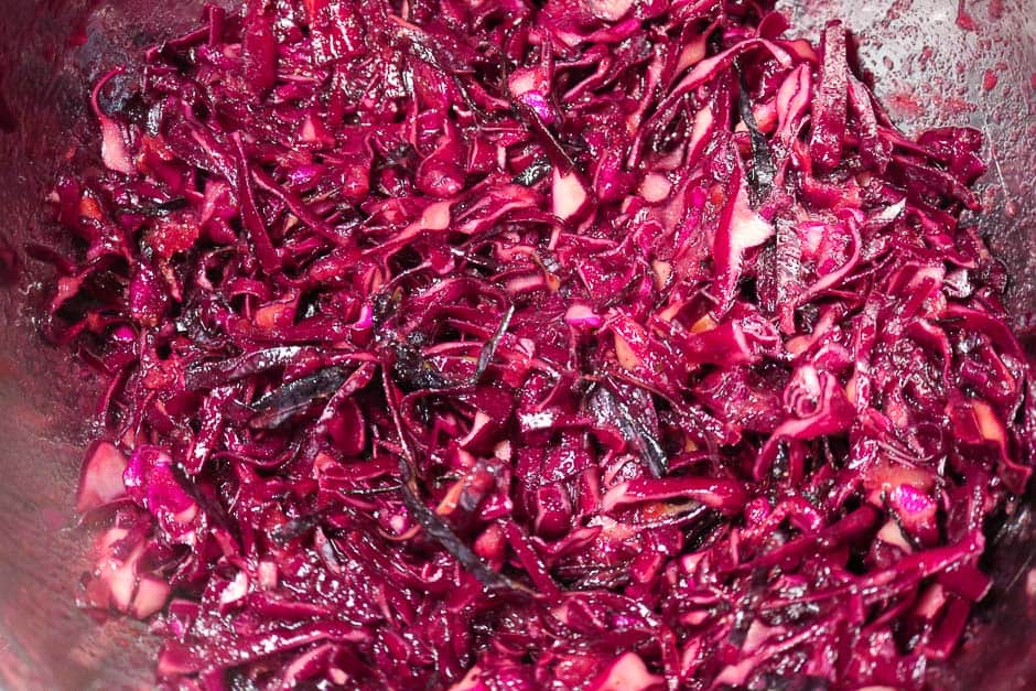 Red cabbage or red cabbage