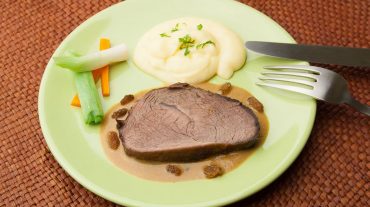 German Sauerbraten - Marinated Pot Roast from Germany and german chef
