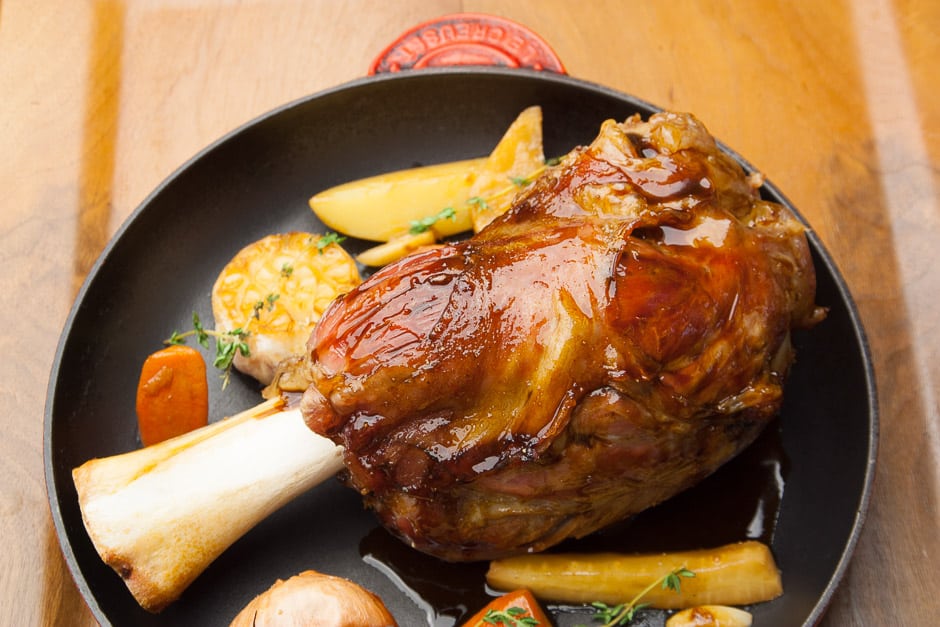 Veal shank - roast veal recipe picture