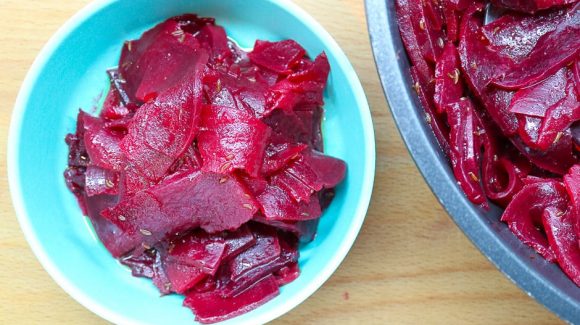 Beetroot and beetroot salad