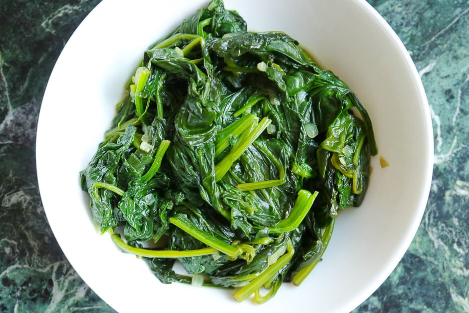 Spinach recipe Image