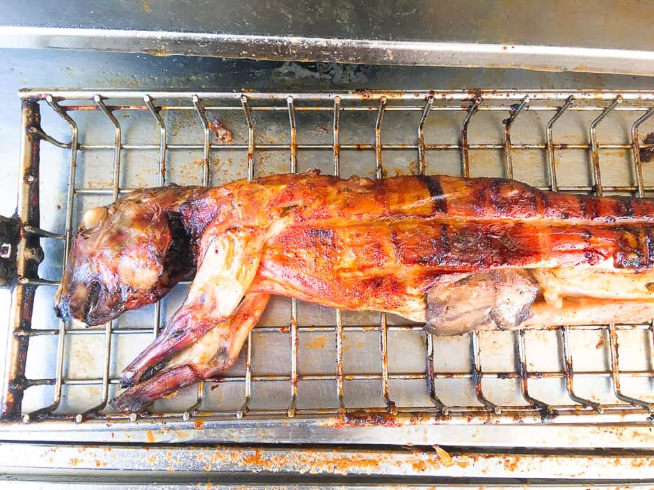 Rabbit grilled ready