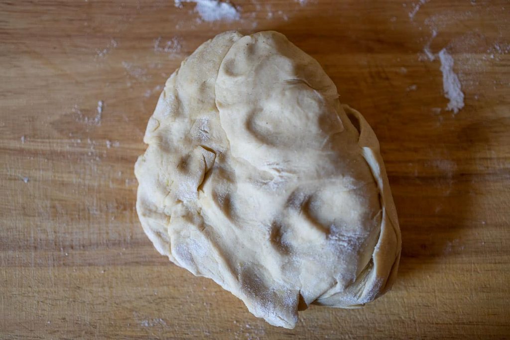 Yeast dough for the Easter braid