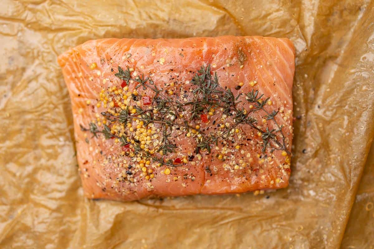 Buried salmon gravlax original