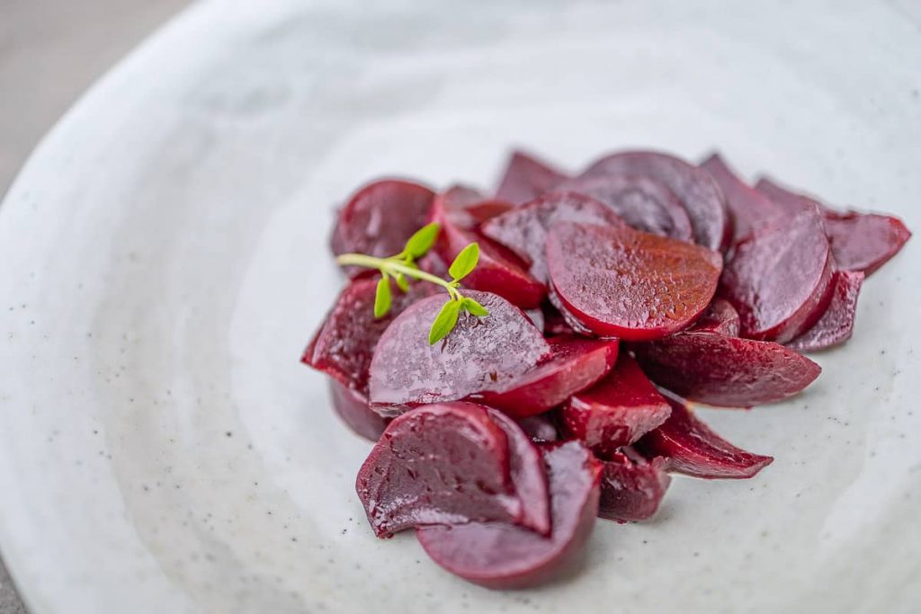 Beetroot with balsamic vinegar