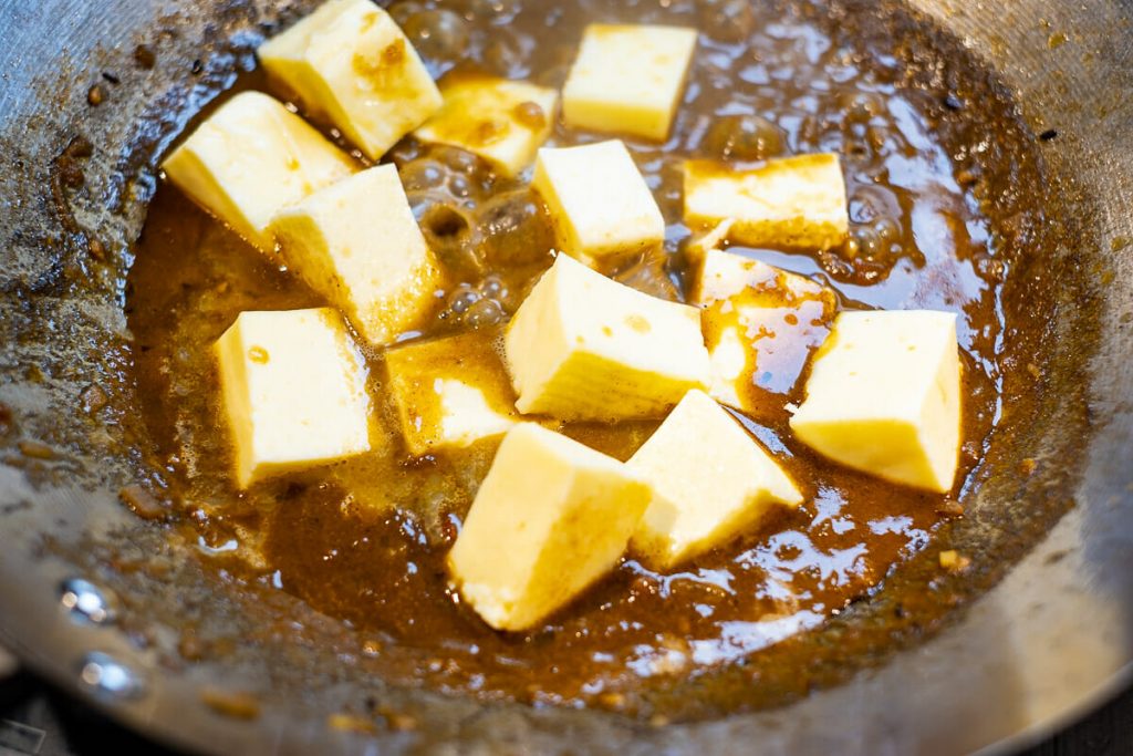 Add the paneer to the sauce