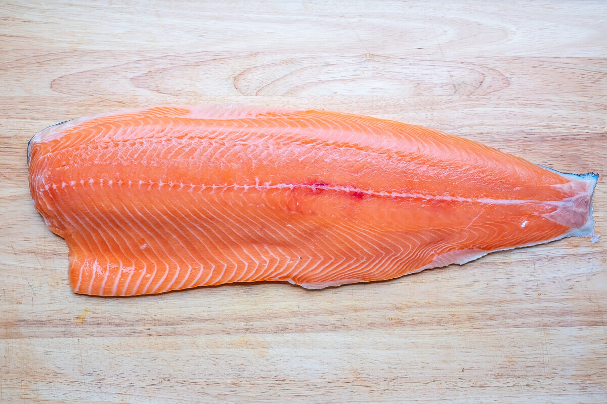 Salmon fillet whole