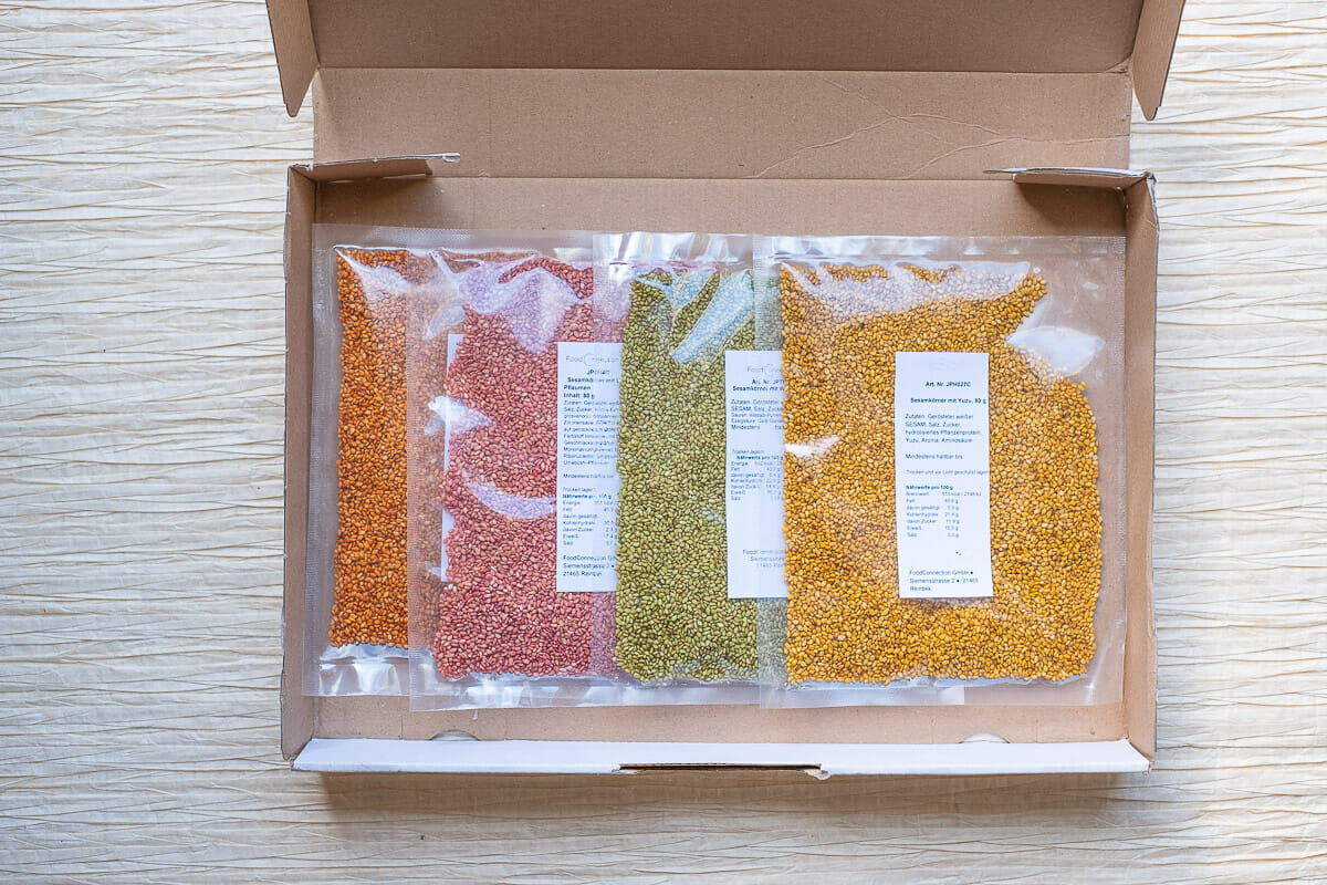 Sesame spice set cook box