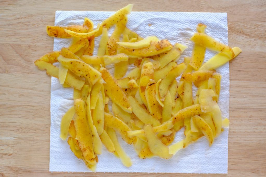 Potato peels