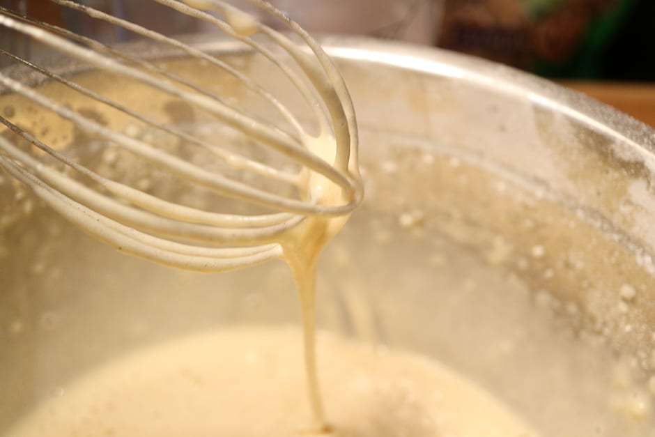 Flow test pancake batter