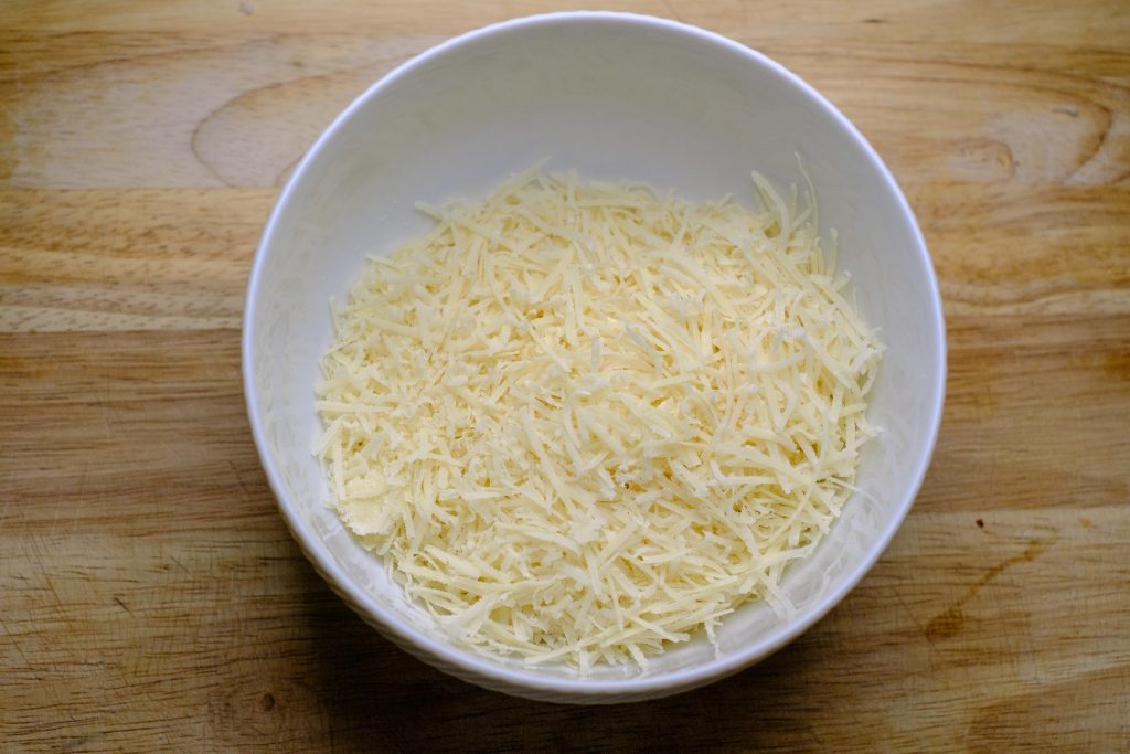 Parmesan finely grated