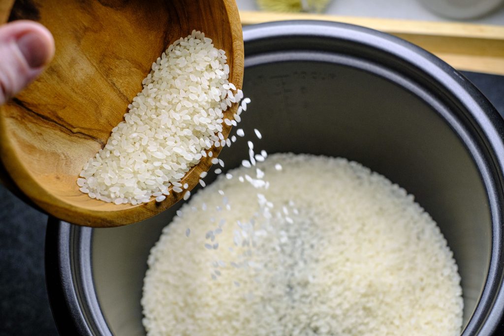 Sushi rice rice cooker