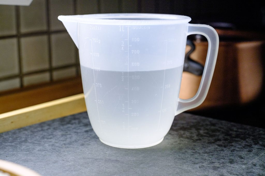 water measured