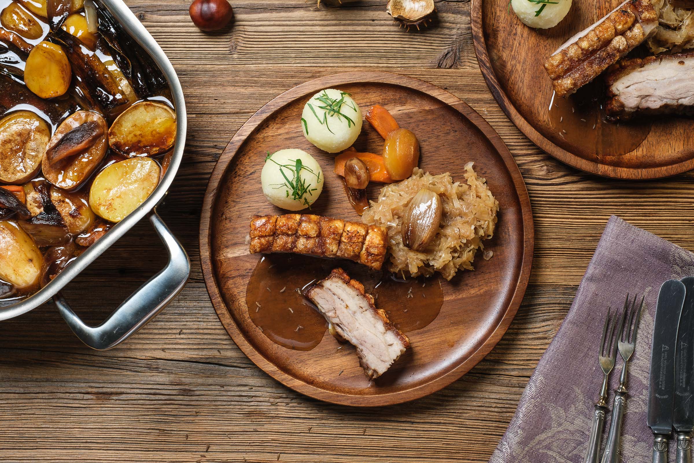 Bavarian Roast Pork Recipe Image © Thomas Sixt
