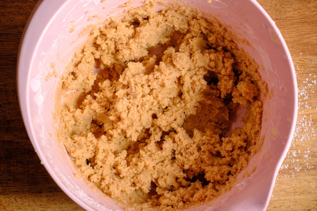 Ready-made cinnamon cookie dough