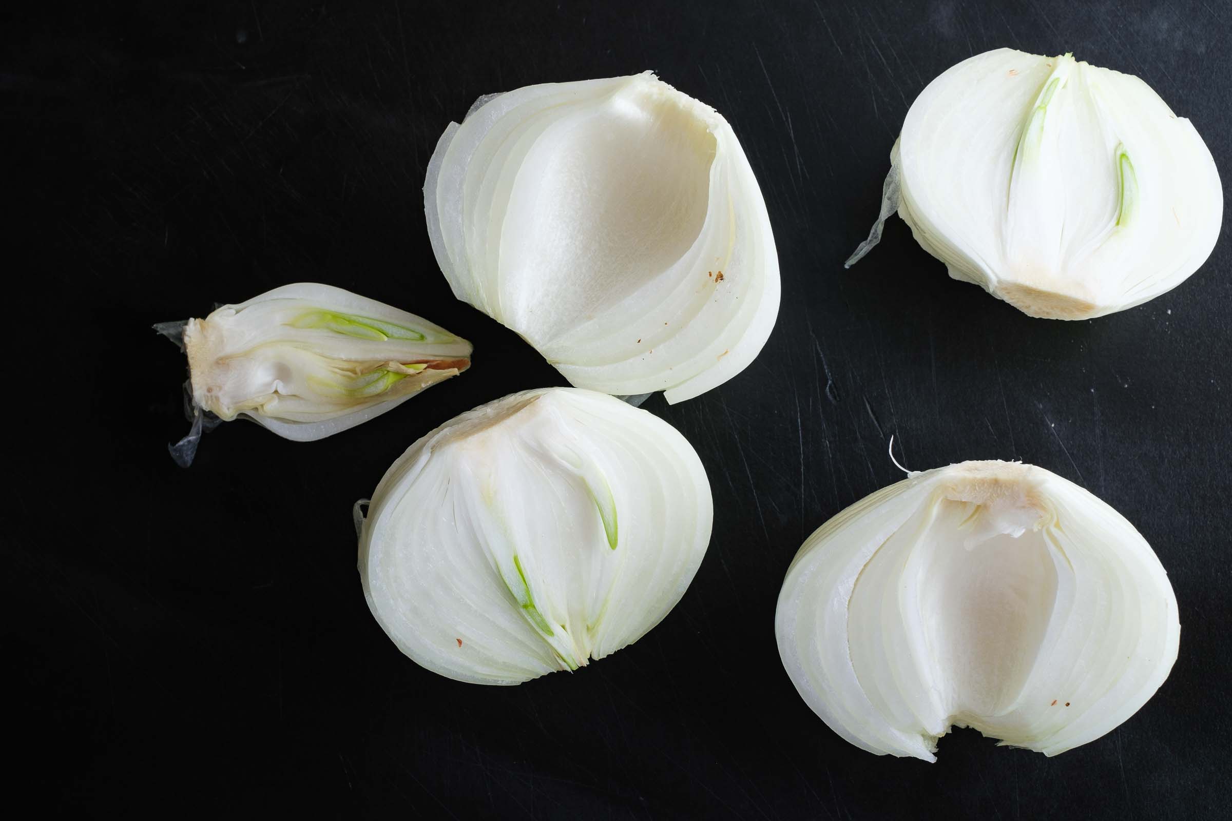 Onion peeled