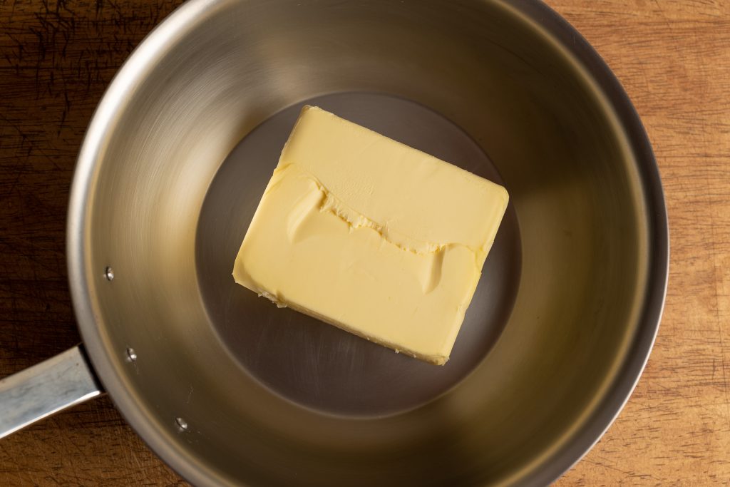 butter in the pot