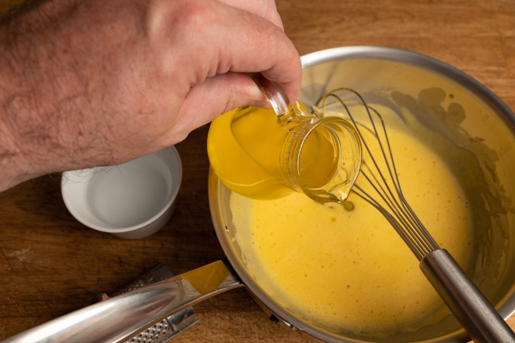 Butter in Egg Yolk Sauce Bearnaise