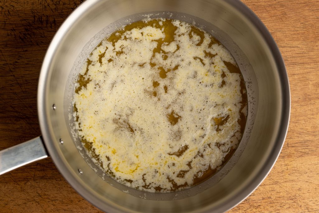 Boil the butter