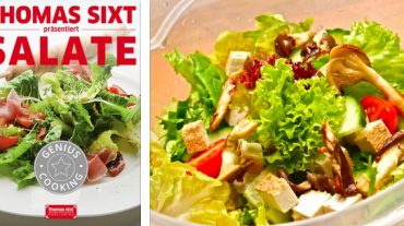 Rezepte für das iPad, Salat und Salatdressing Kochbuch von Thomas Sixt.