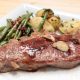 Rumpsteak mit Speckbohnen und Bratensaft, Rezept Bild von Thomas Sixt, dieses Steak schmeckt großartig.
