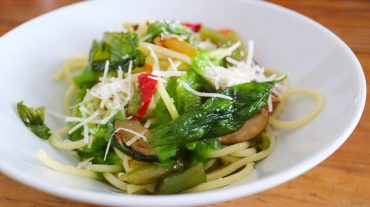 Gemüsespaghetti Rezept Bild zum Kochwiki Beitrag und Schritt für Schritt Anleitung