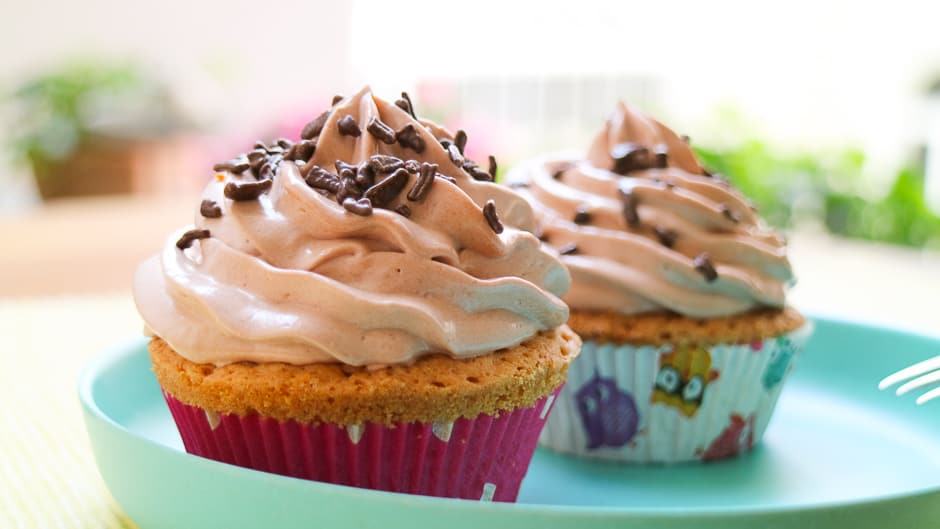 Nutellacupcakes Rezept Bild