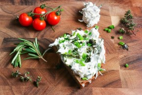 Kräuterquark Brot Rezept Bild