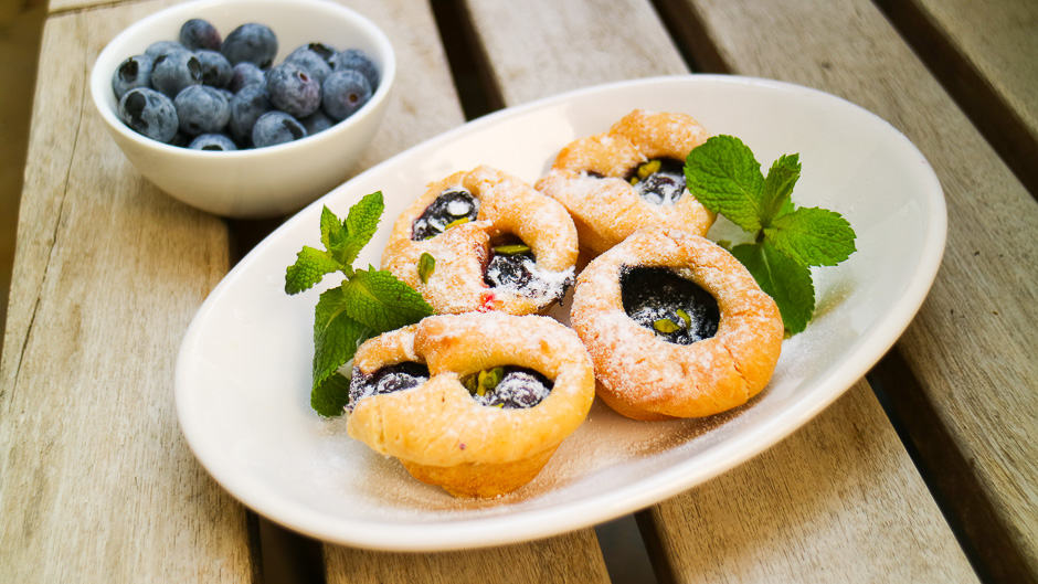 Heidelbeeren Muffins Blaubeeren Muffins Rezept Bild