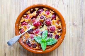 Kirschauflauf - Clafoutis Cerises Rezept Bild