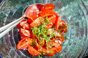 Tomatensalat Rezept Bild