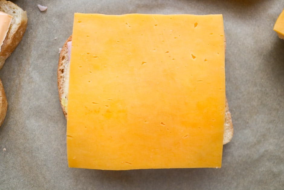 Toast mit Käse