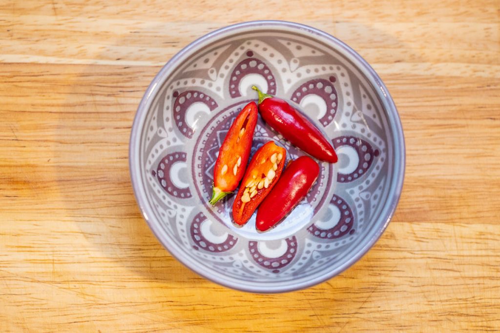 Chili Schoten