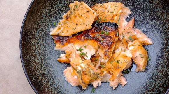 Flammlachs Close Up