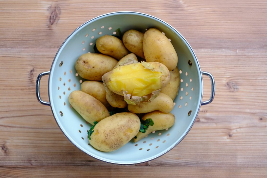 Gekochte Kartoffeln