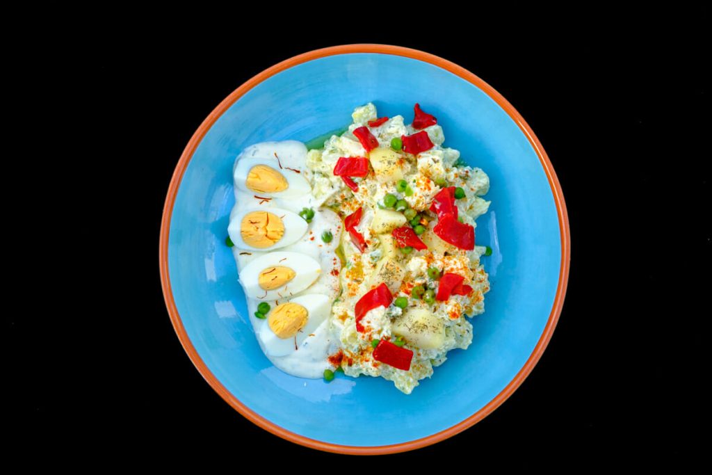 Kartoffelsalat mit Mayo