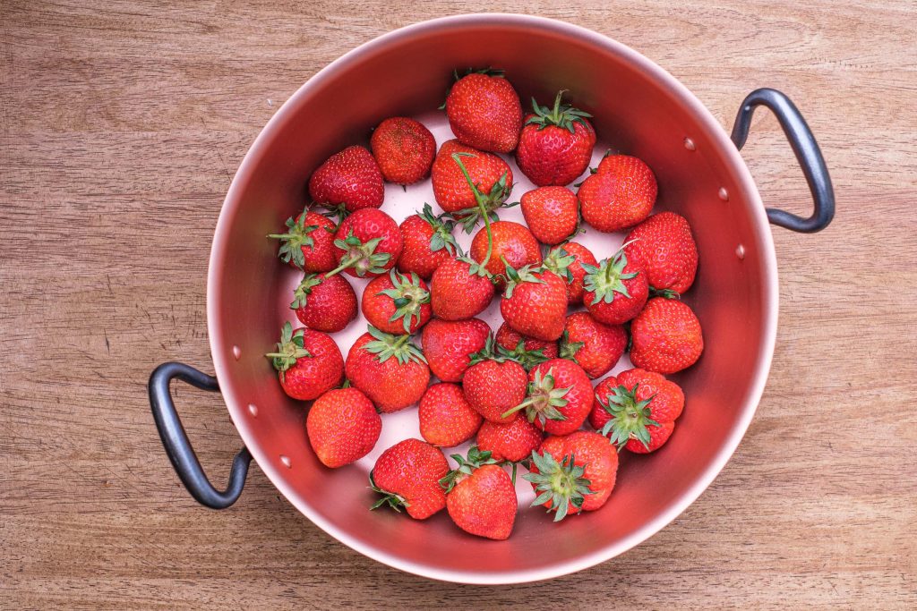 Erdbeeren frisch