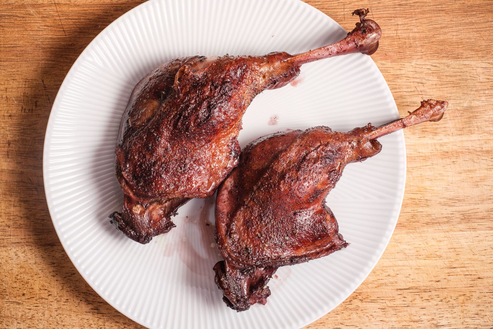 Gänsekeulen Rezept für einfach Zubereitung im Backofen