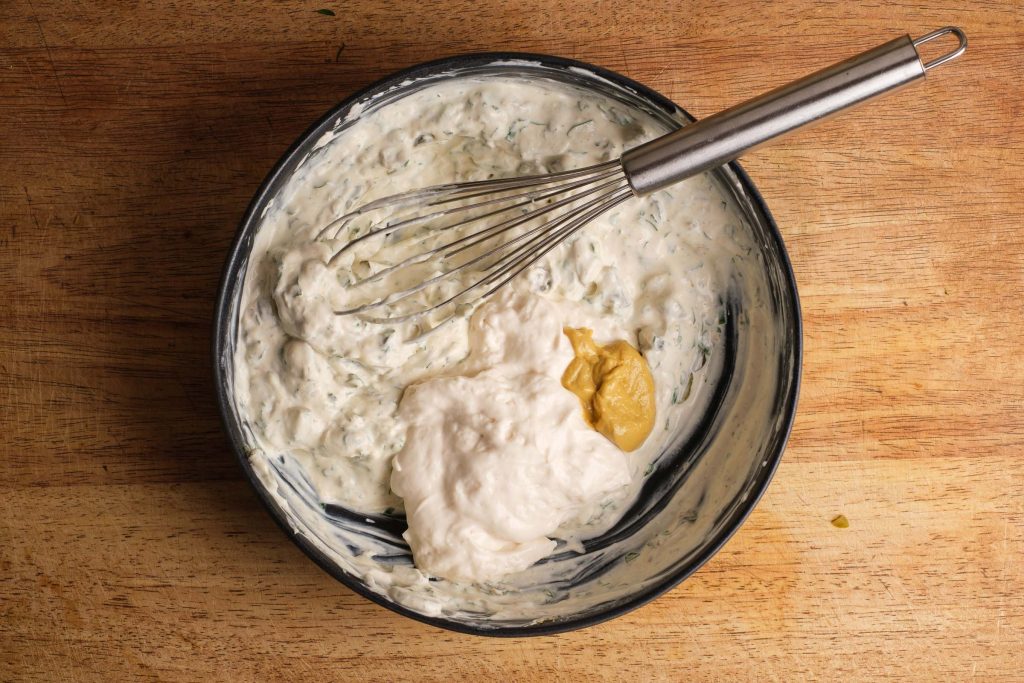 Remoulade mit Mayonnaise