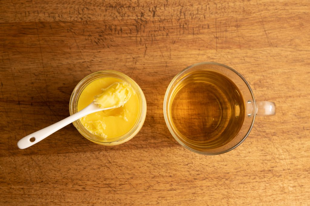Ayurveda Ghee und Tee