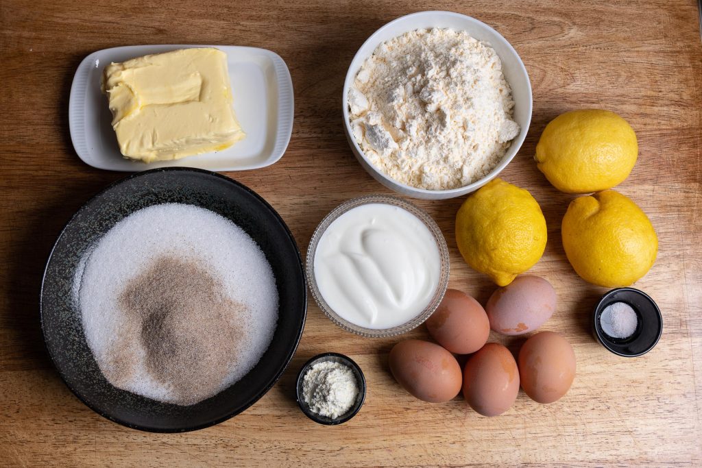 Zitronenkuchen Zutaten