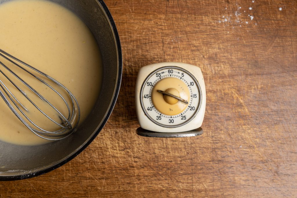 Pfannkuchenteig ruhen lassen